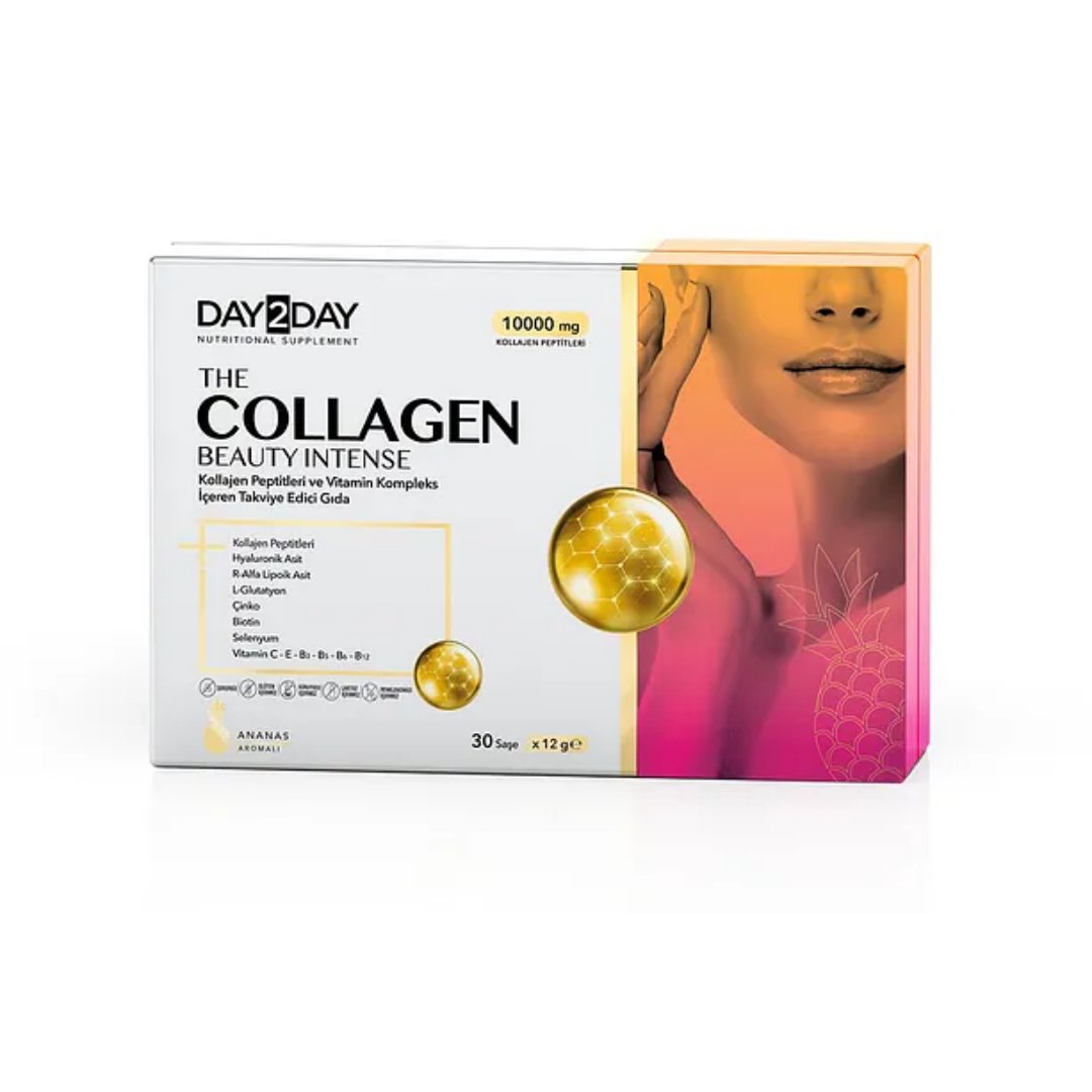 The Collagen Beauty Intense 30 Saşe - Ananas Aromalı - Day2Day