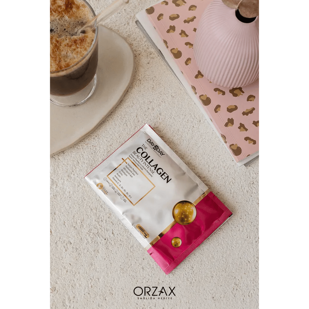 The Collagen Beauty Intense 60 Saşe Çilek Aromalı - Day2Day