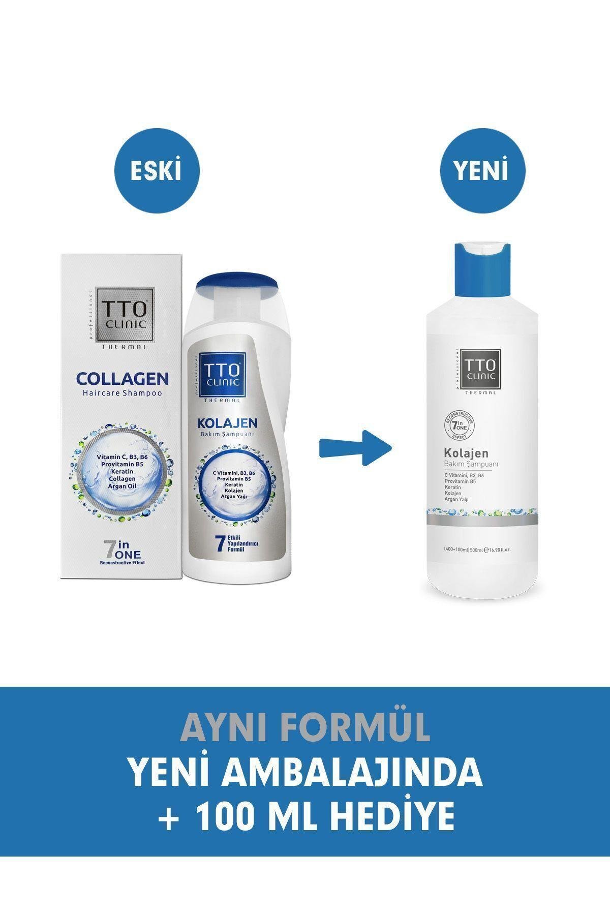 TTO Clinic Kolajen Bakım Şampuanı 400 ml - TTO