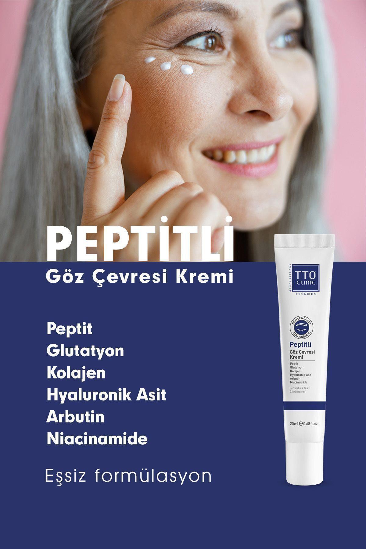 TTO CLINIC Peptitli Göz Çevresi Kremi 20 ml - TTO
