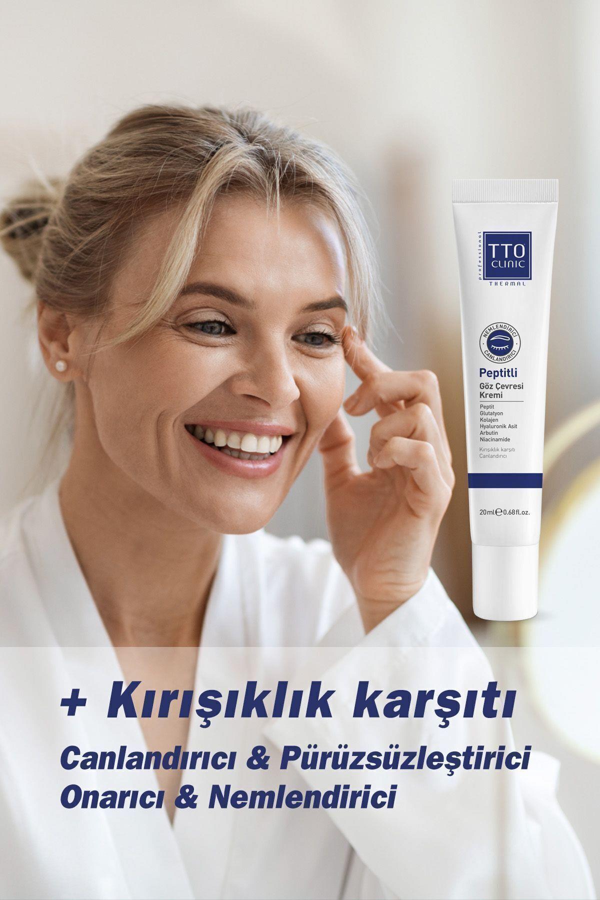TTO CLINIC Peptitli Göz Çevresi Kremi 20 ml - TTO