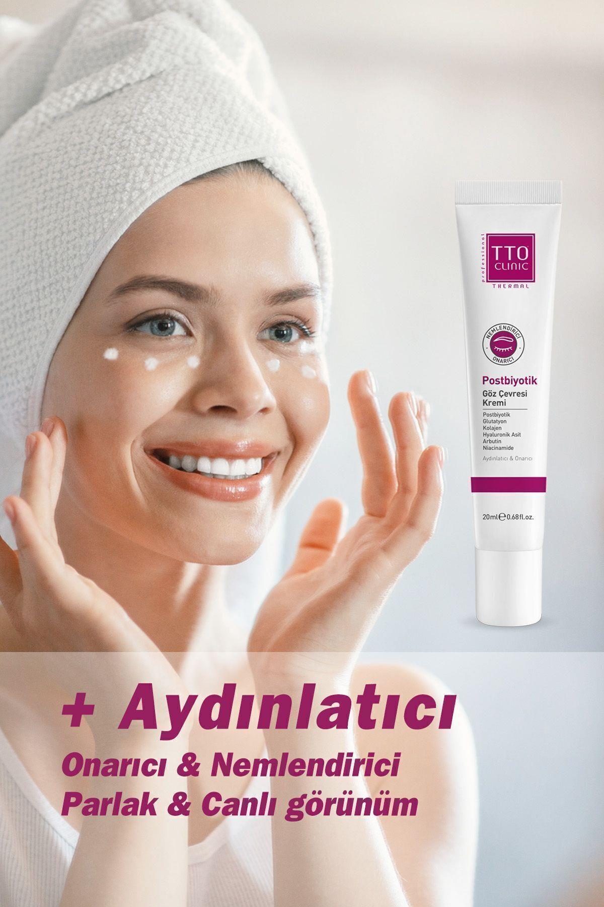 TTO CLINIC Postbiyotik Göz Çevresi Kremi 20 ml - TTO