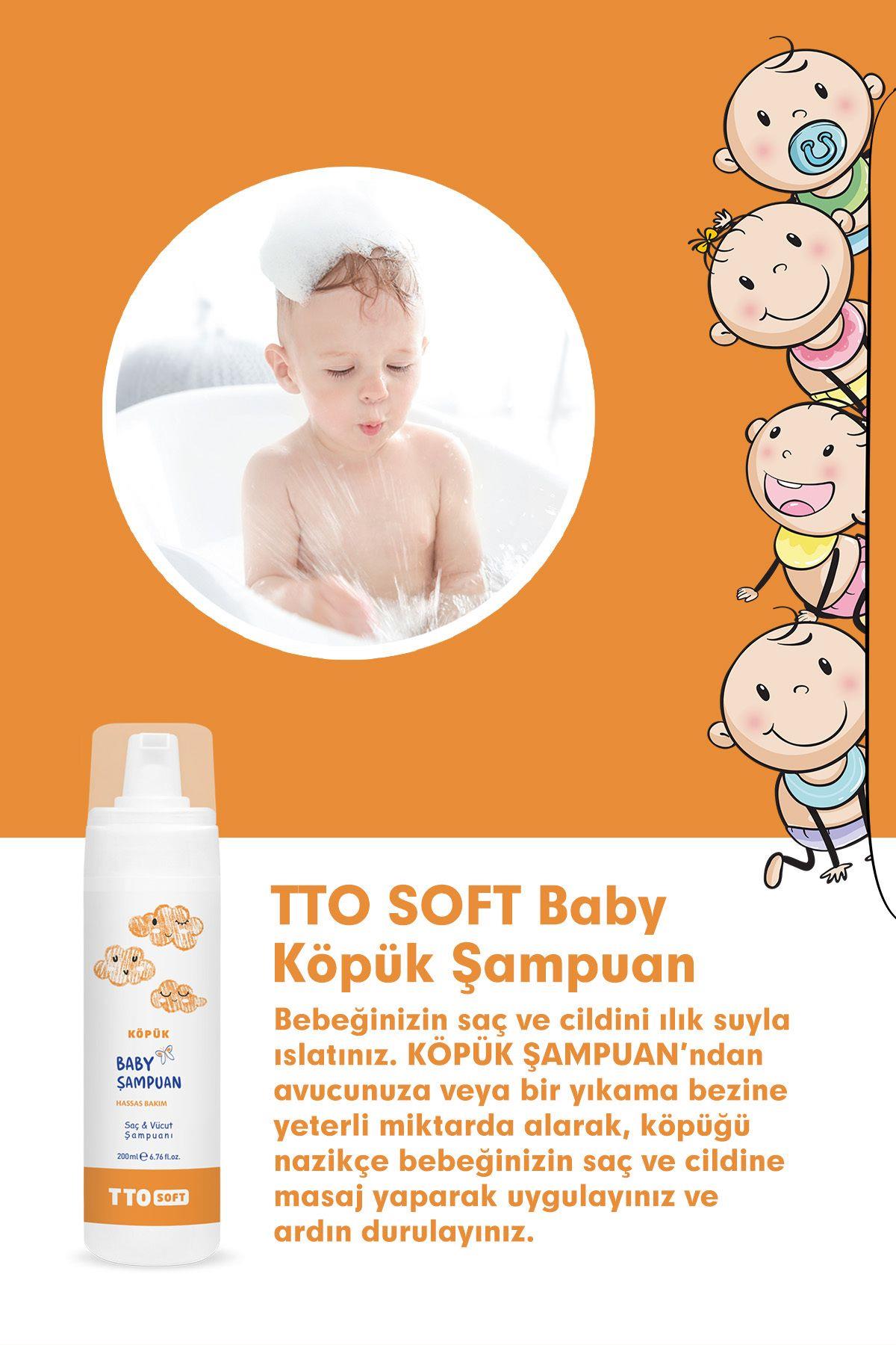 TTO Soft Bebek Köpük Şampuanı 200 ml - TTO