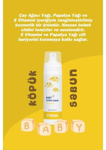 TTO Tto Soft Baby Köpük Sabun 200 ml - TTO