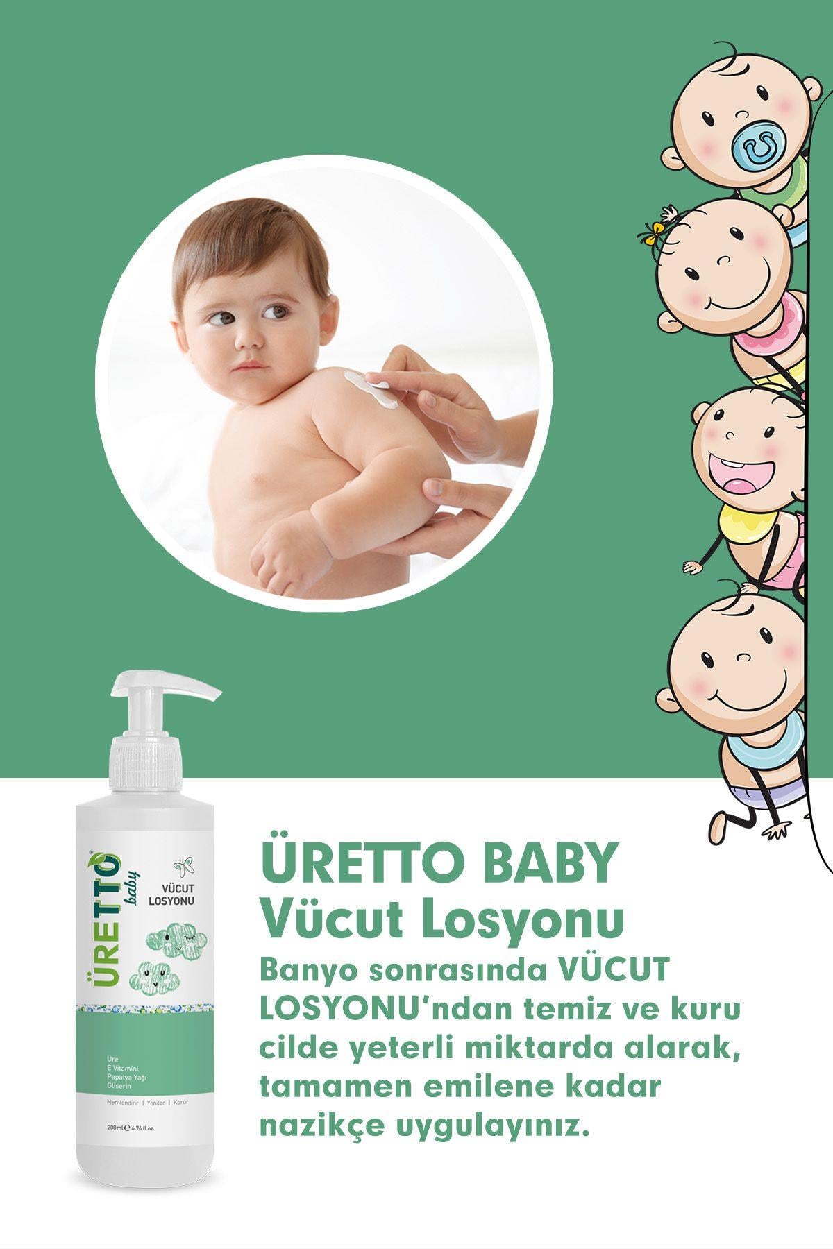 TTO Üretto Baby Vücut Losyonu 200 ml - TTO 