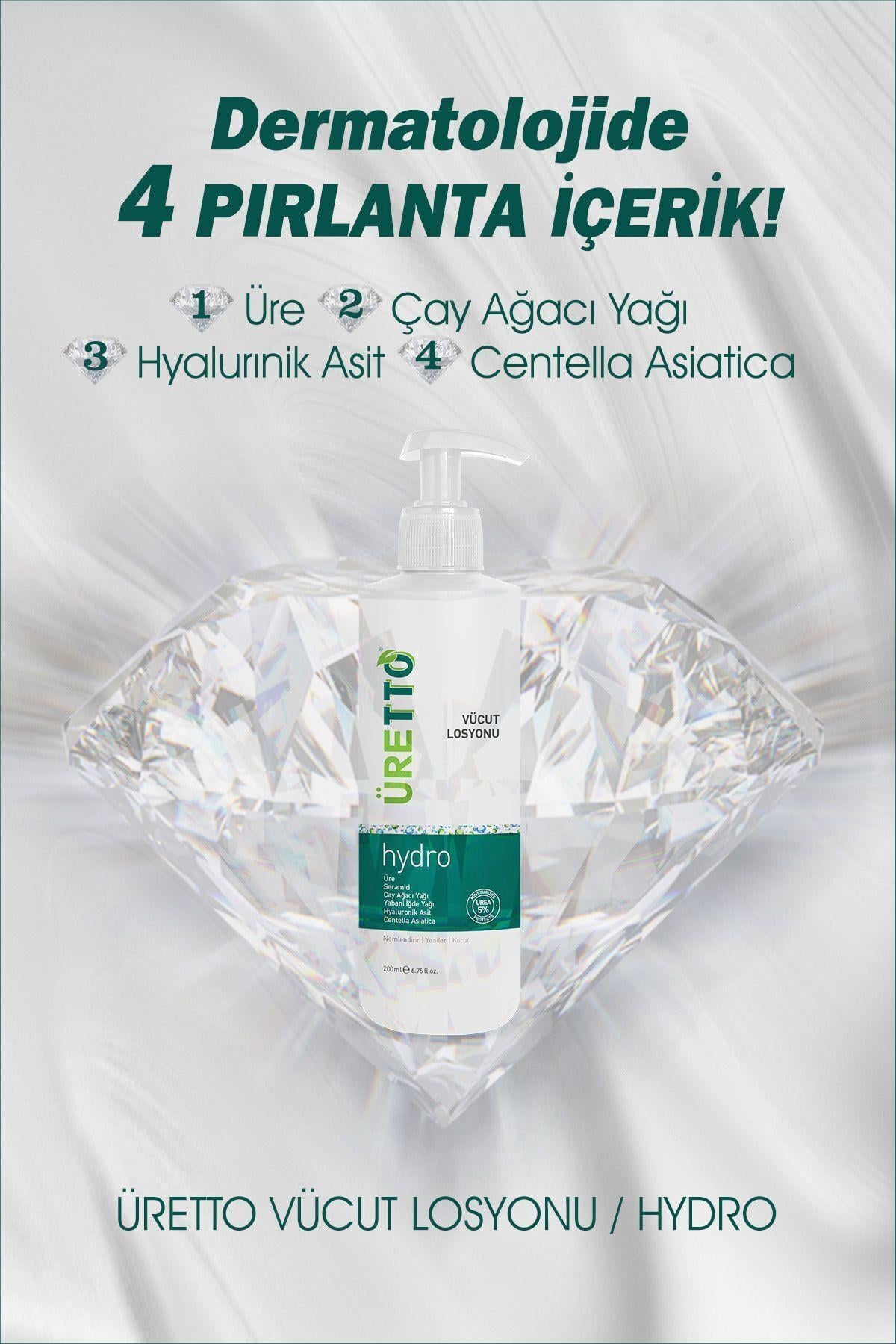 TTO Üretto Hydro Vücut Losyonu 200 ml - TTO