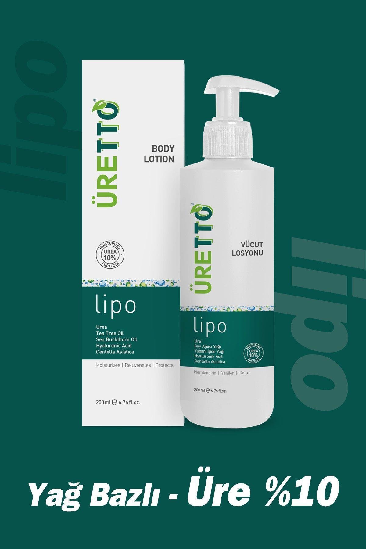 TTO Üretto Lipo Vücut Losyonu 200 ml - TTO