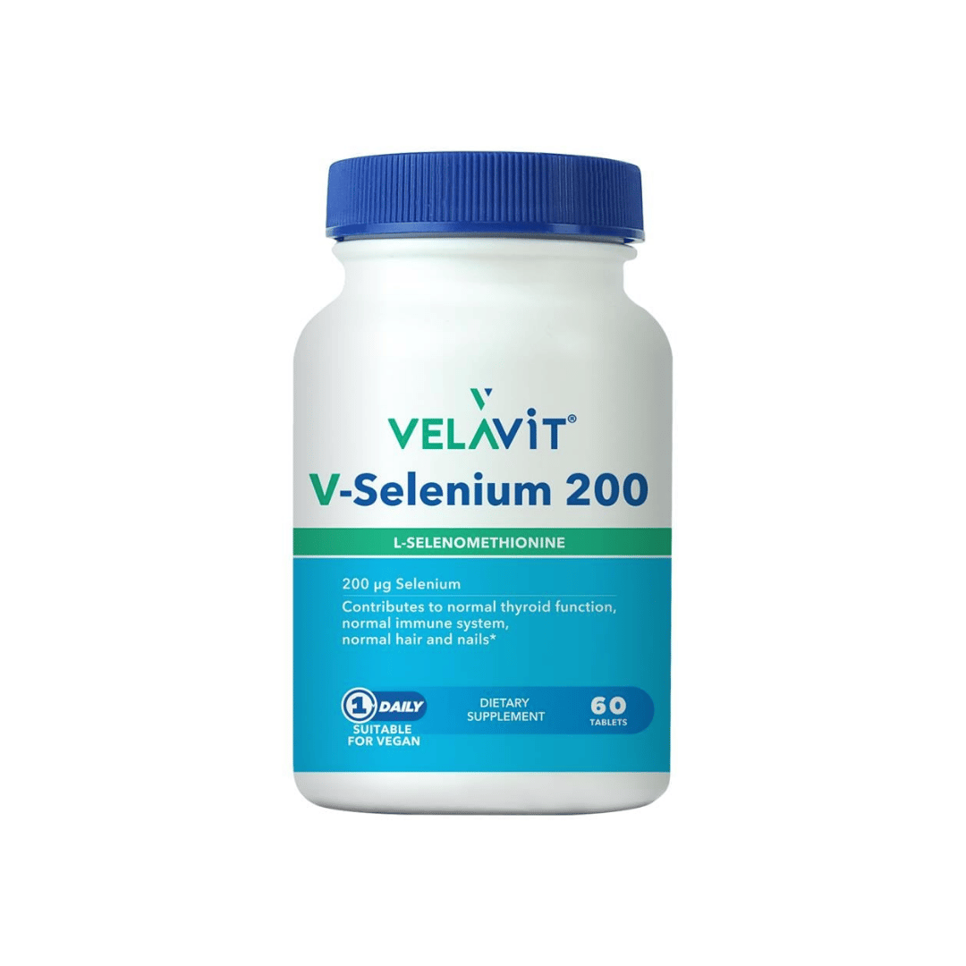Velavit V-Selenium 200 Takviye Edici Gıda 60 Tablet - Velavit