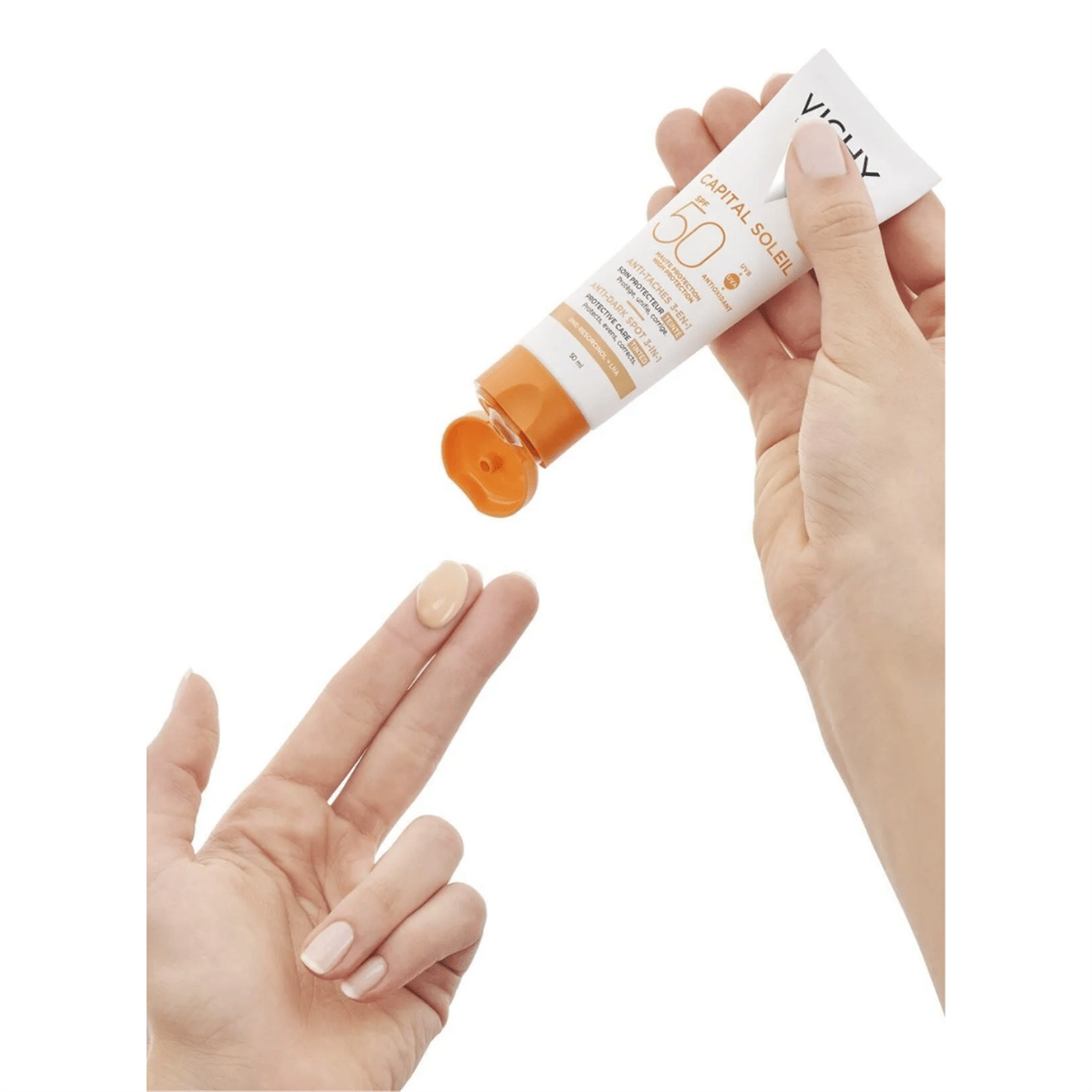 Vichy Capital Soleil Spf 50+ Anti Dark Spots Leke Karşıtı Renkli Güneş Kremi 50 ml - Vichy