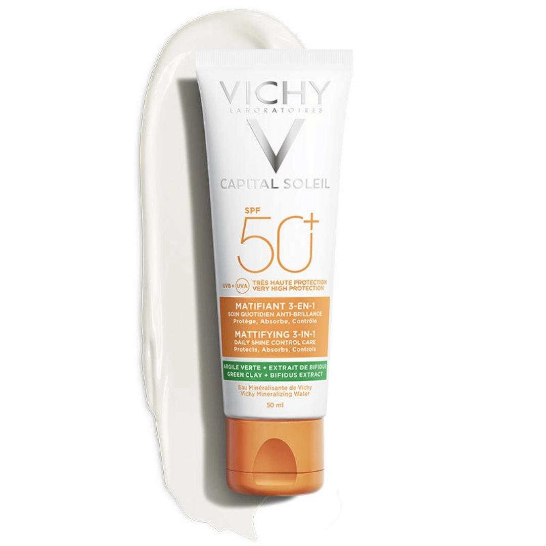 Vichy Capital Soleil SPF 50+ Matlaştırıcı Yüz Güneş Kremi 50 ml - Vichy