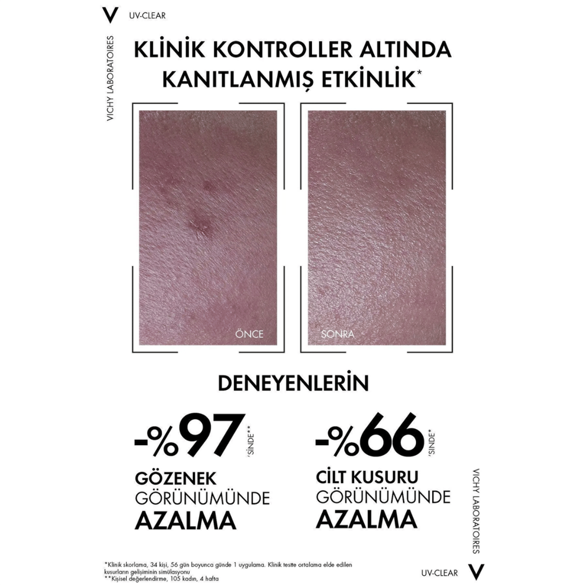 Vichy Capital Soleil UV-Clear Spf 50 Fluid Güneş Koruyucu 40 ml - Vichy