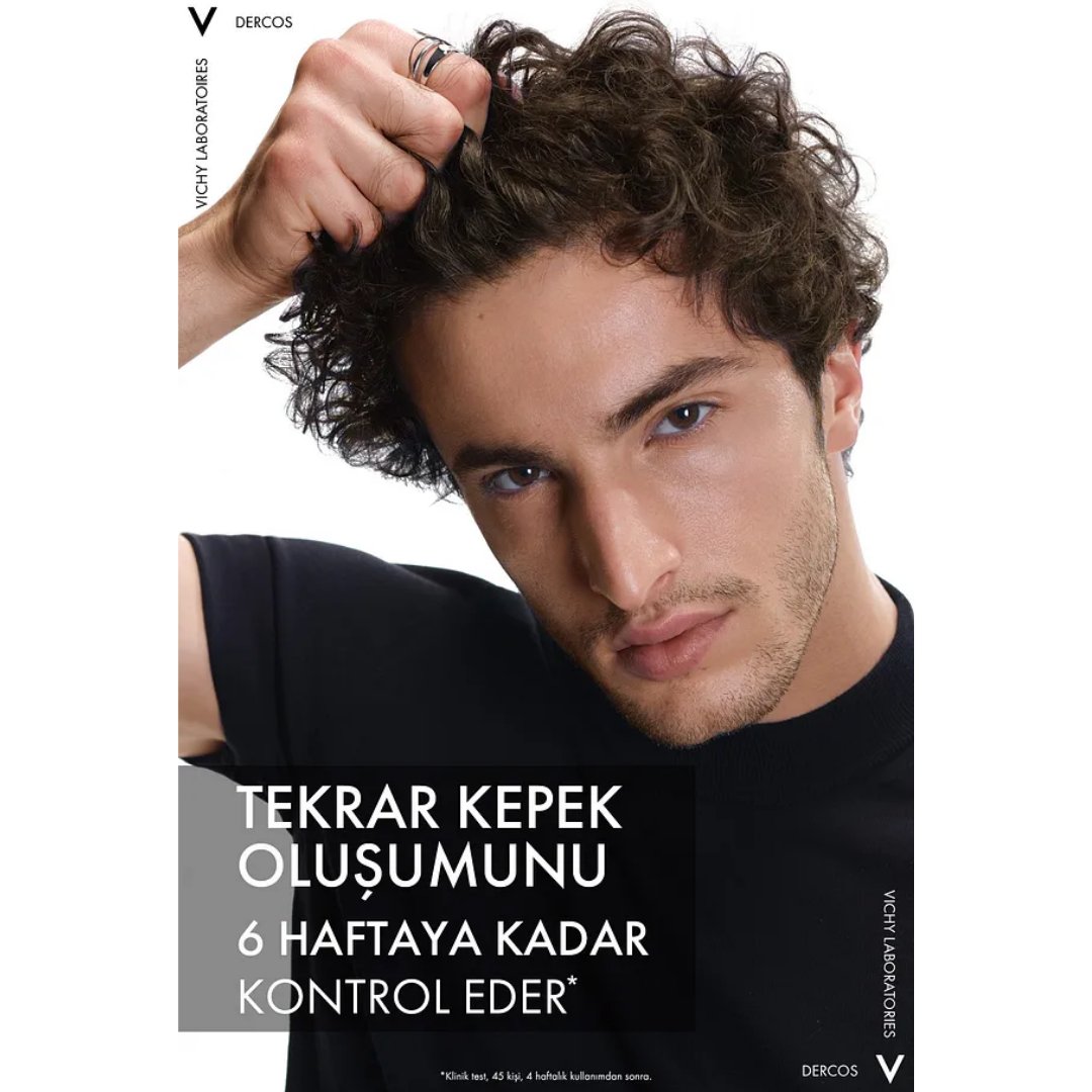 Vichy Dercos Anti Dandruff Kepek Karşıtı Şampuan 390 ml Normal ve Yağlı Saçlar Refill - Vichy