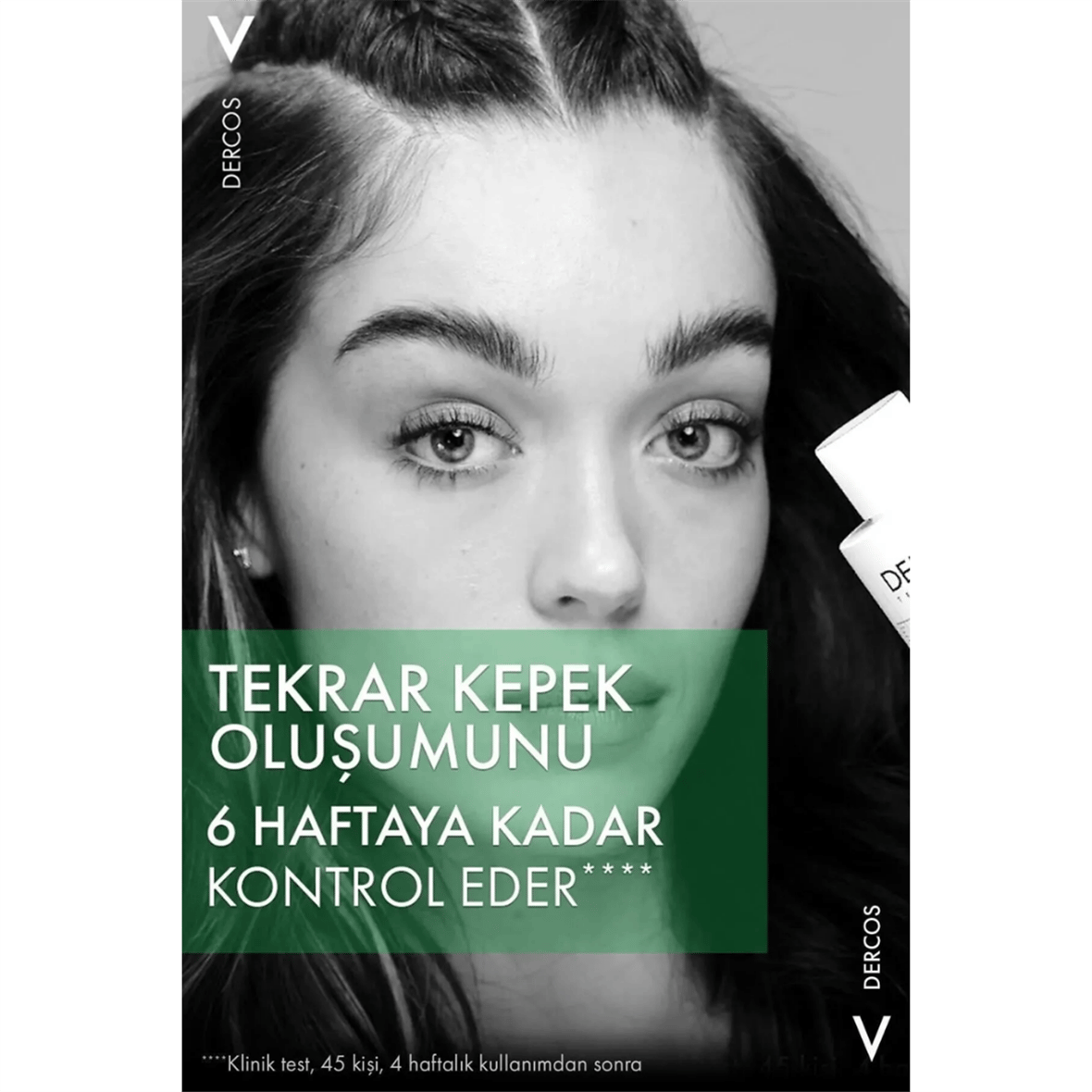 Vichy Dercos Anti-dandruff Kepek Karşıtı Şampuan, Normal & Yağlı Saçlar, Yeniden Dolum Paketi 500 Ml - Vichy