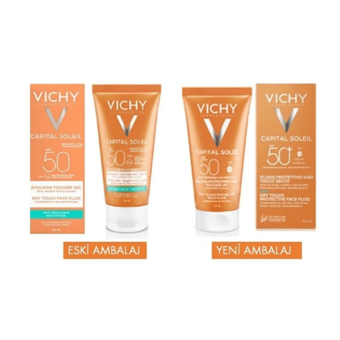 Vichy Ideal Soleil Spf 50 Güneş Koruyucu Emülsiyon 50 ml - Vichy