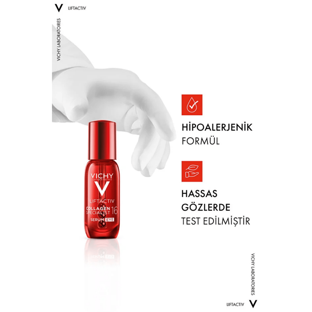 Vichy Liftactiv Collagen Specialist 16 Göz Bakım Serumu 15 ml - Vichy