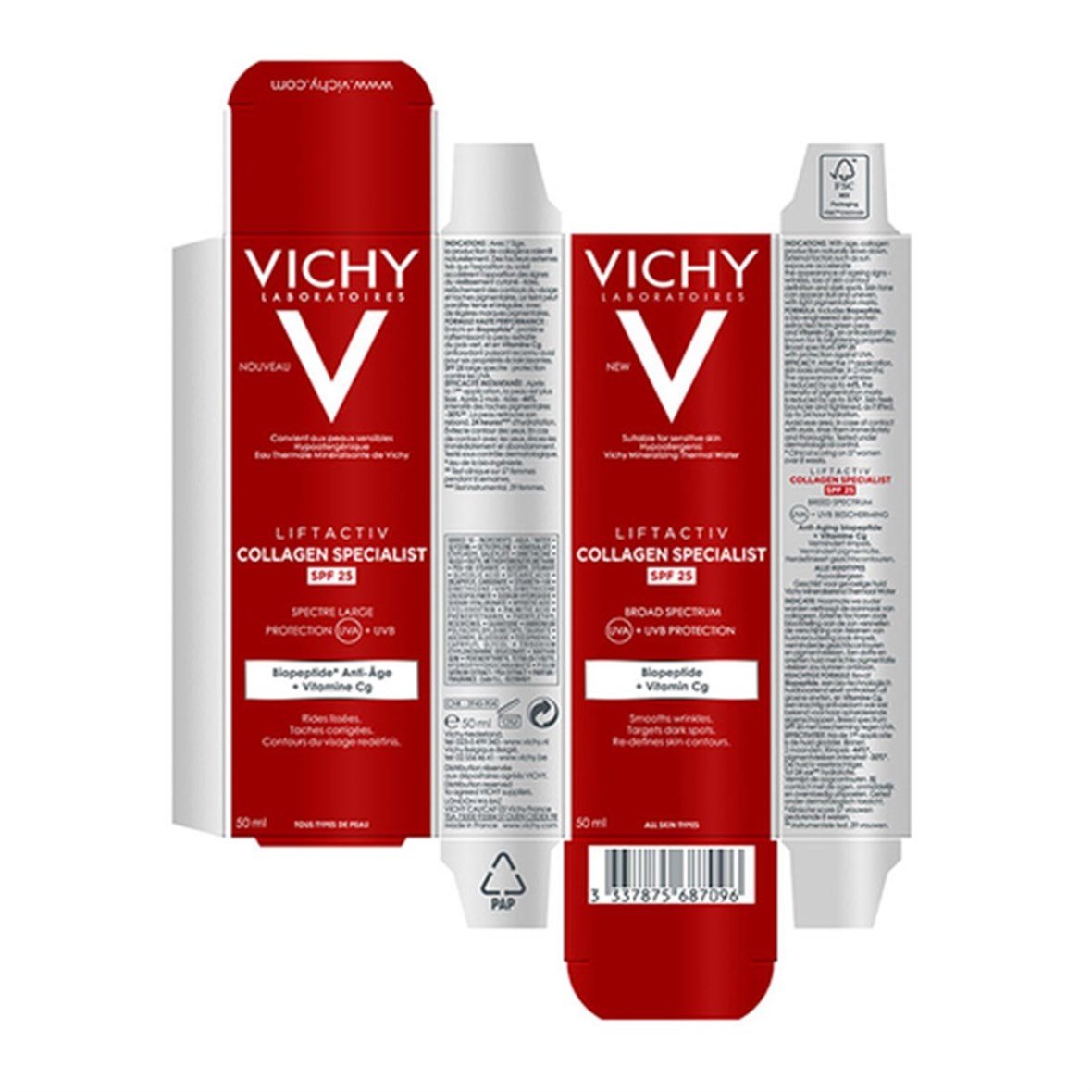 Vichy Liftactiv Collagen Specialist SPF 25 Bakım Kremi 50 ml - Vichy