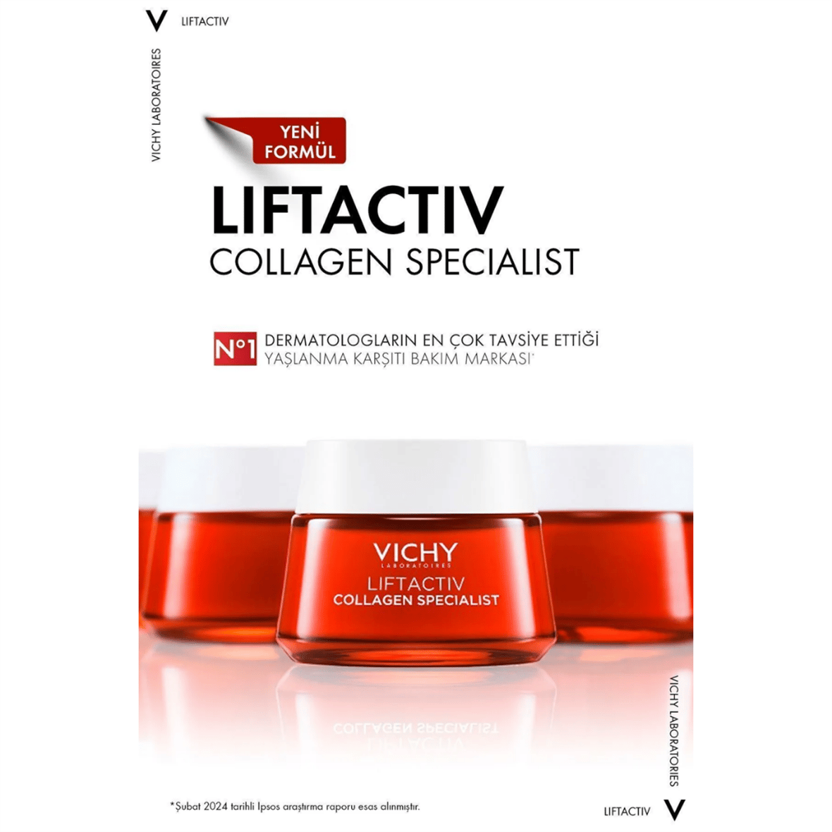 Vichy Liftactiv Collagen Specialist Yaşlanma Karşıtı Bakım Kremi 50 ml - Vichy