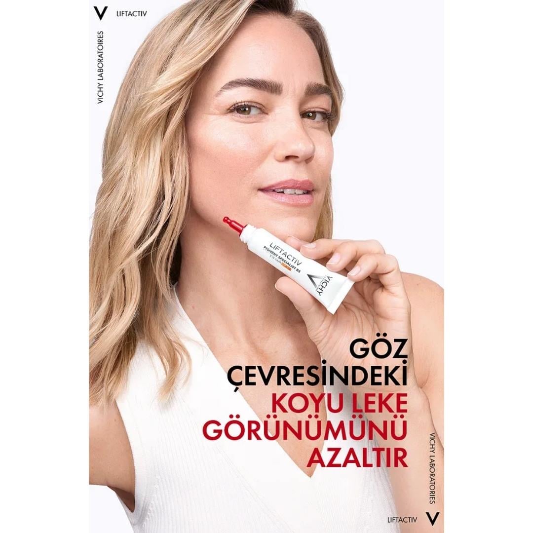 Vichy Liftactiv Pigment Specialist Koyu Halka ve Leke Karşıtı Göz Kremi SPF50+15 ml - Vichy