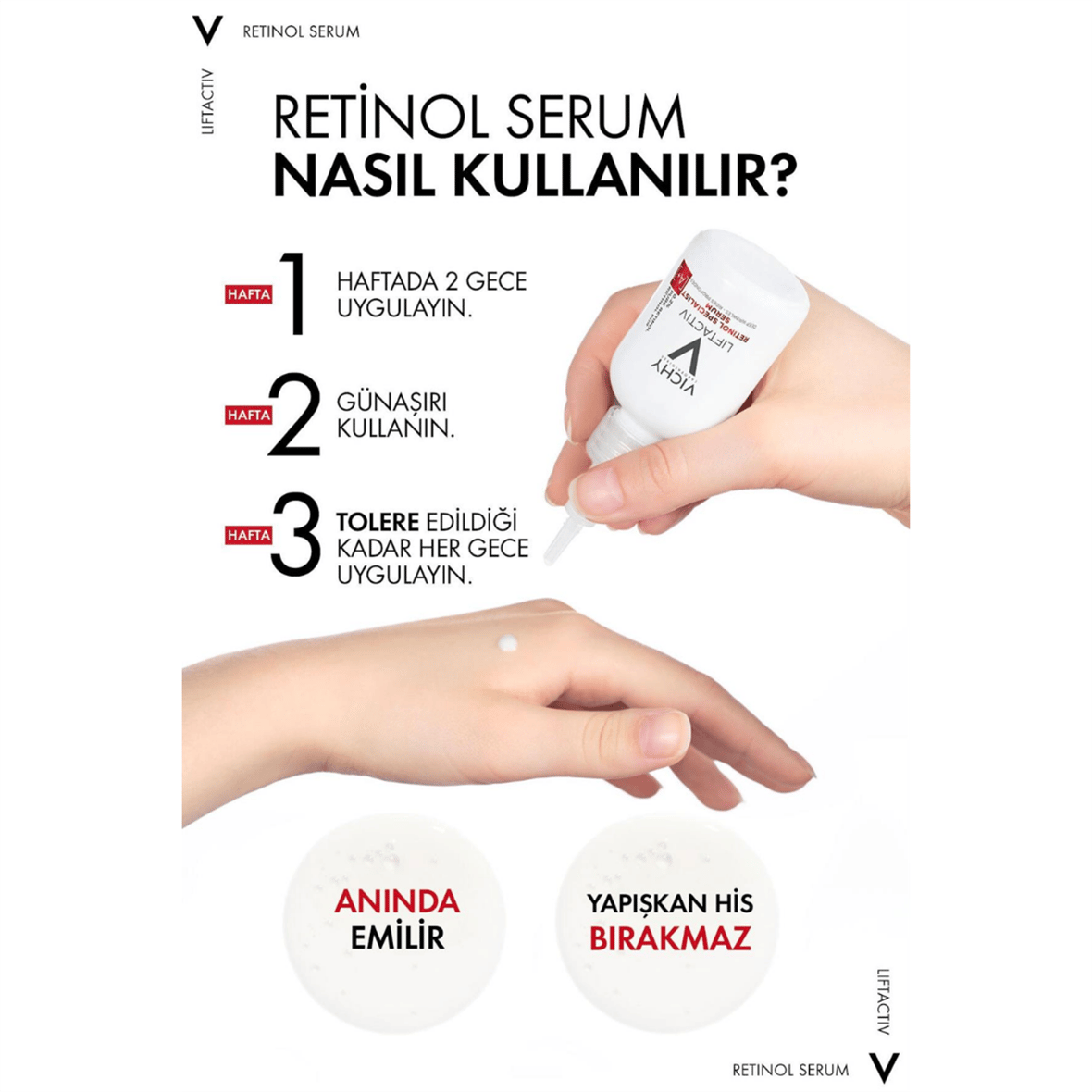 Vichy Liftactiv Retinol Specialist Derin Kırışıklık Karşıtı Serum 30 ml - Vichy