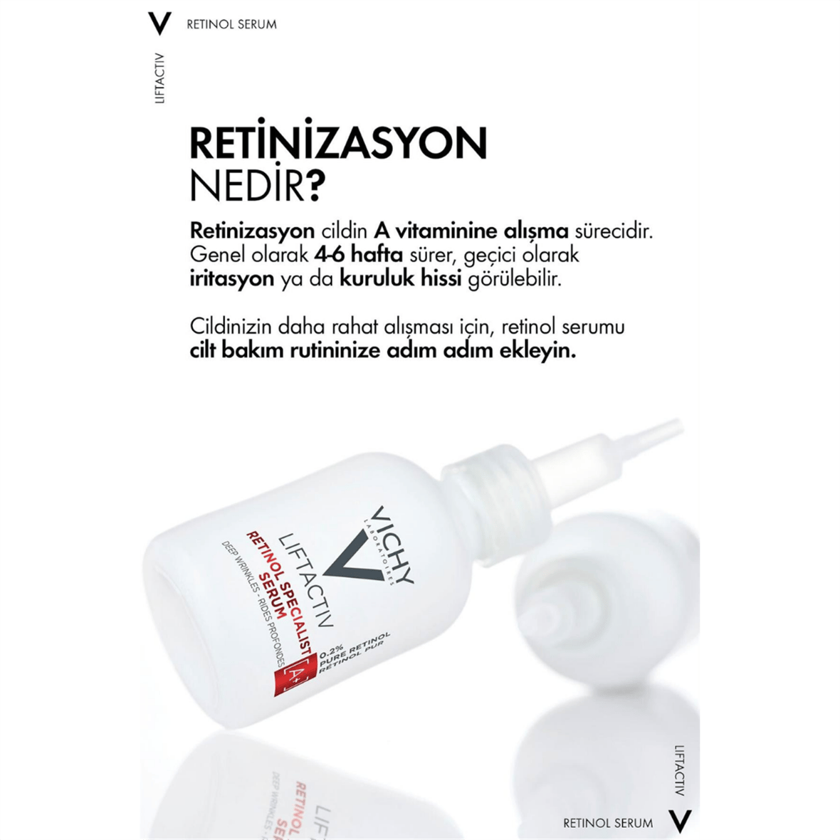 Vichy Liftactiv Retinol Specialist Derin Kırışıklık Karşıtı Serum 30 ml - Vichy