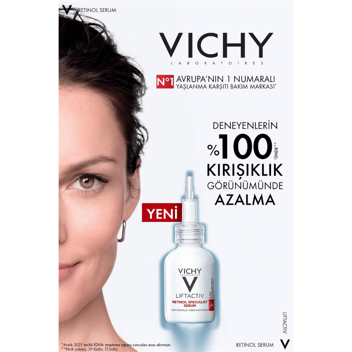 Vichy Liftactiv Retinol Specialist Derin Kırışıklık Karşıtı Serum 30 ml - Vichy