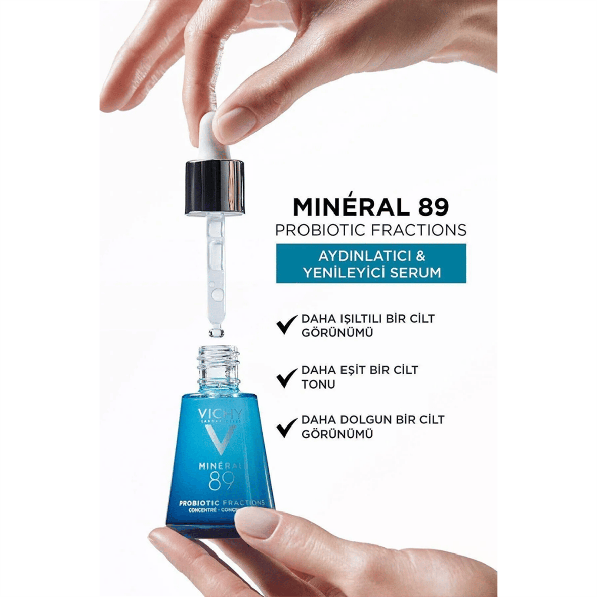 Vichy Mineral 89 Probiyotik Aydınlatıcı Yenileyici ve Onarıcı Serum 30 ml - Vichy