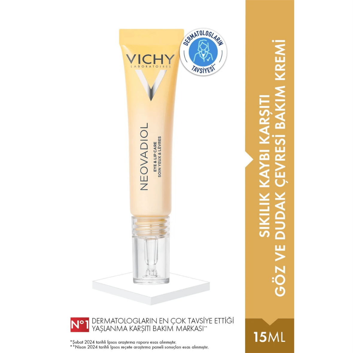 Vichy Neovadiol Gf Göz ve Dudak Çevresi Bakım Kremi 15ml - Vichy