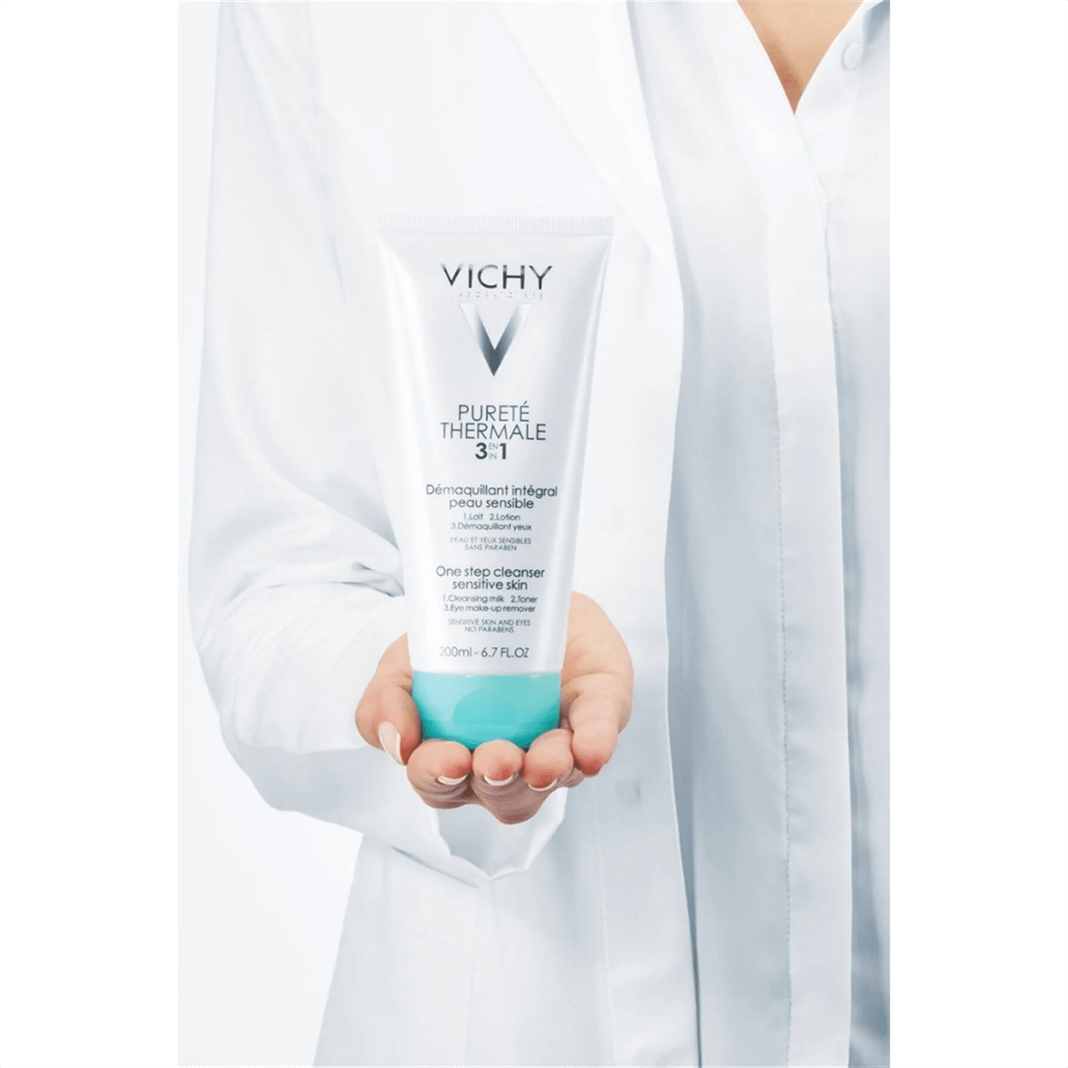Vichy Purete Thermale 3-1 Arada Temizleyici 200ml - Vichy
