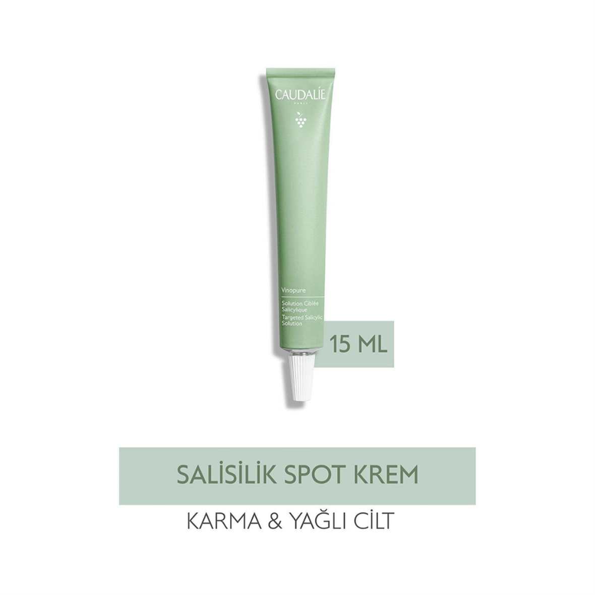 Vinopure Salisilik Spot Krem 15 Ml - Caudalie