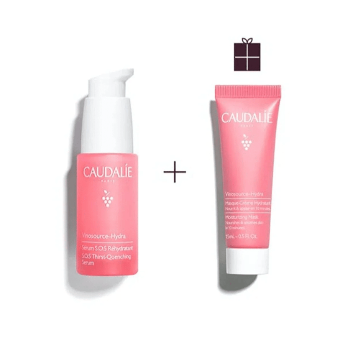 Vinosource Hydra Set - Serum 30 Ml + Nem Maskesi 15 Ml - Caudalie