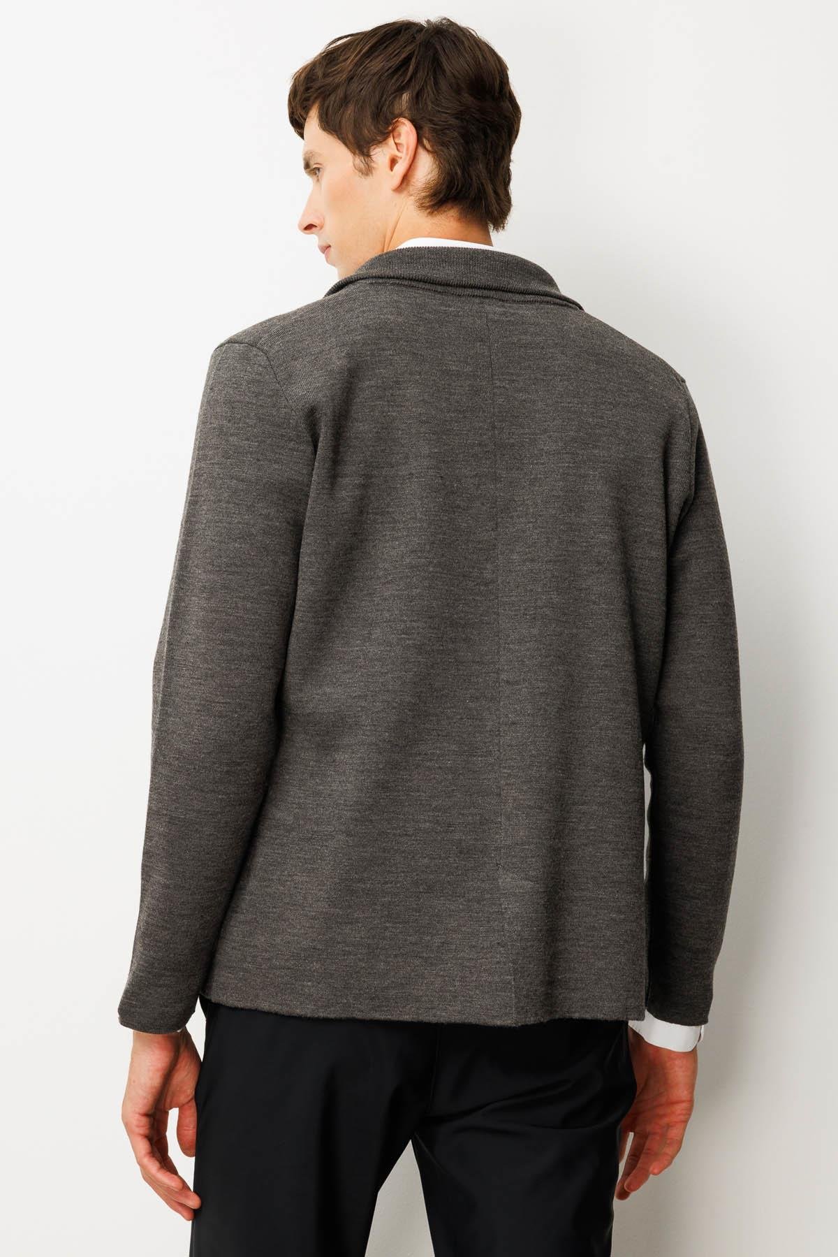 23600Erkek Cepli Blazer Ceket K.Füme