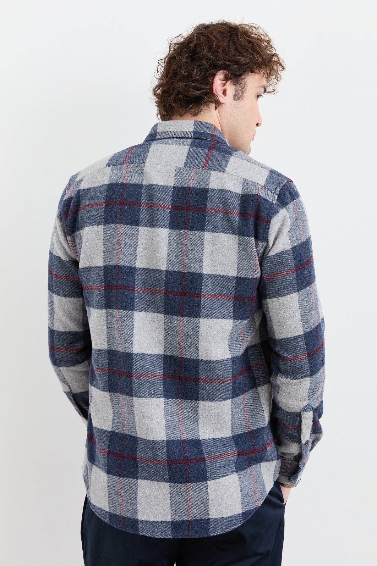 PNDKGMErkek Kareli Kışlık Gömlek 13