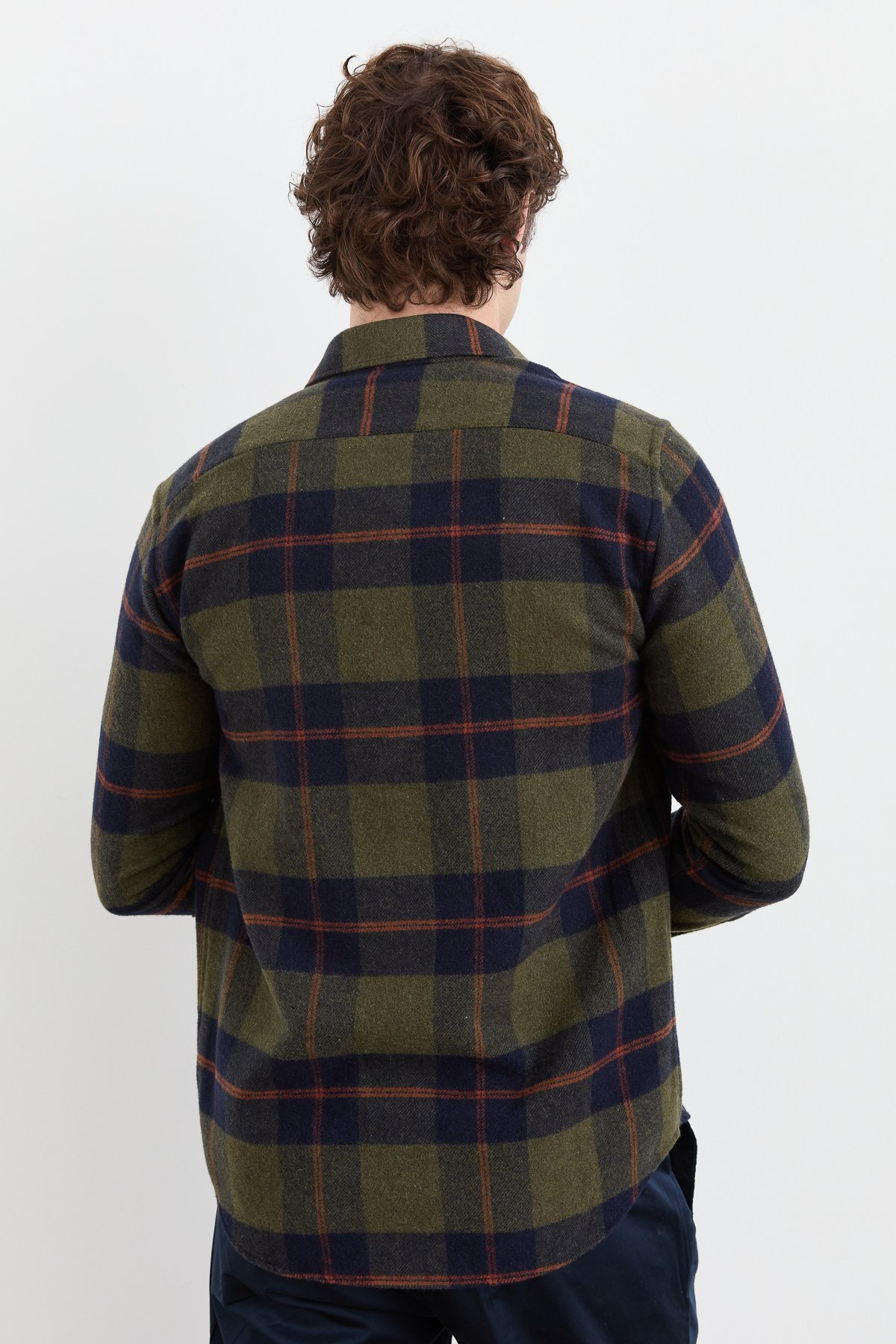 PNDKGMErkek Kareli Kışlık Gömlek 14