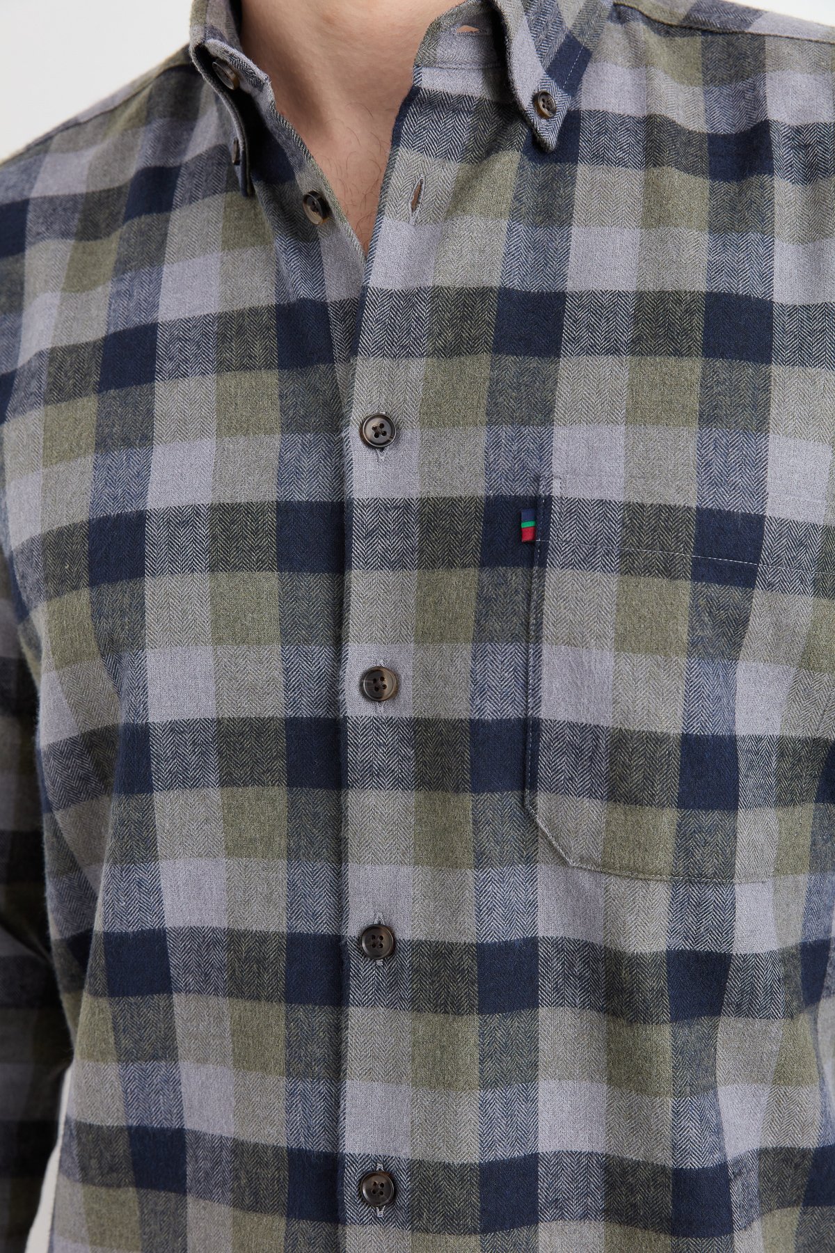 PNDKGMErkek Kareli Kışlık Gömlek 23