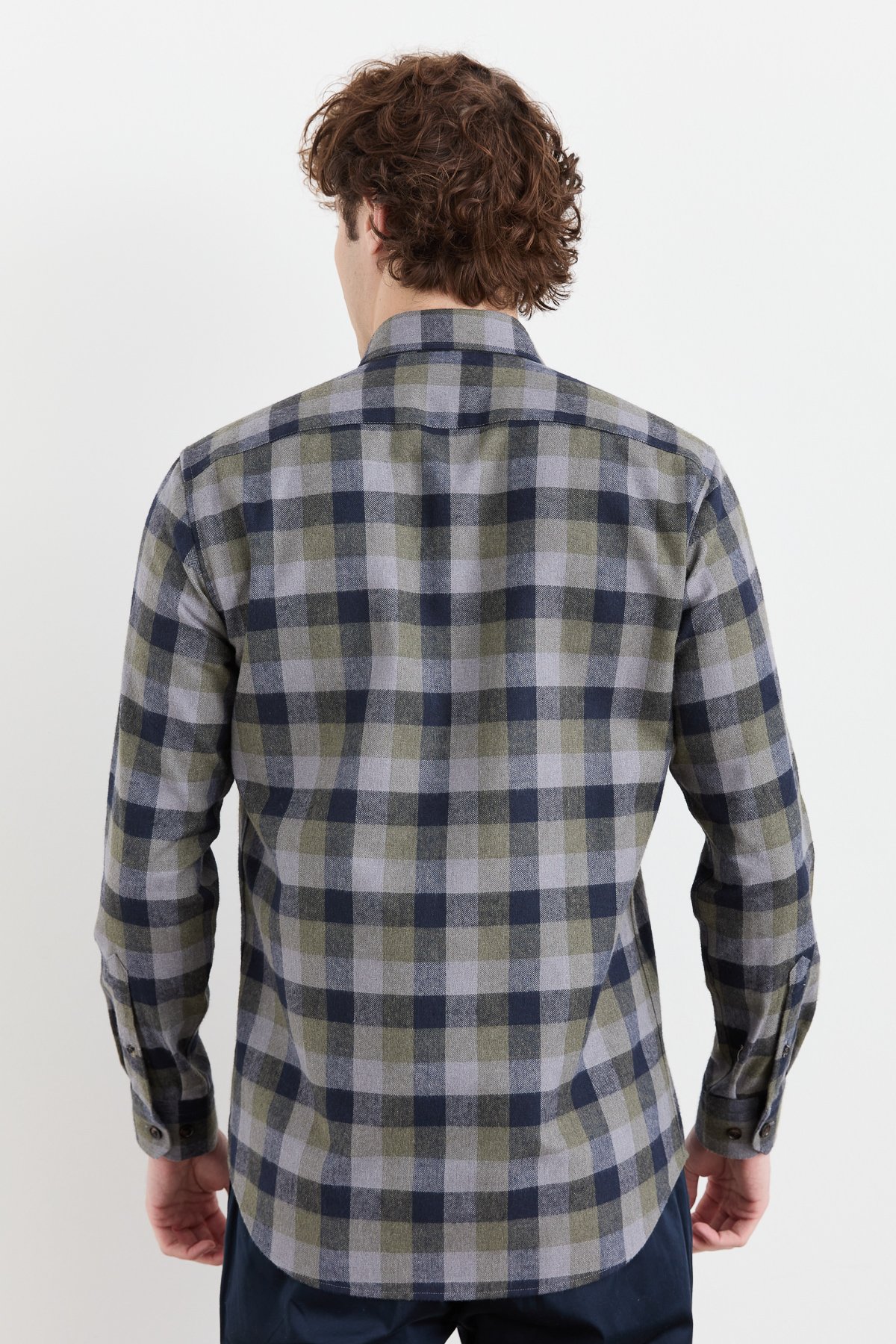 PNDKGMErkek Kareli Kışlık Gömlek 23