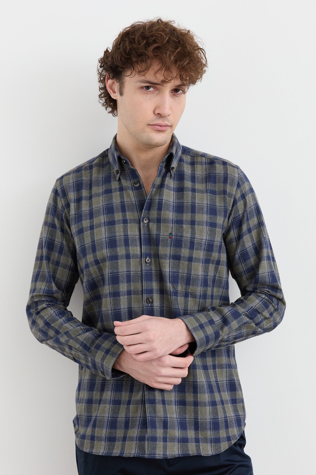 PNDKGMErkek Kareli Kışlık Gömlek 27