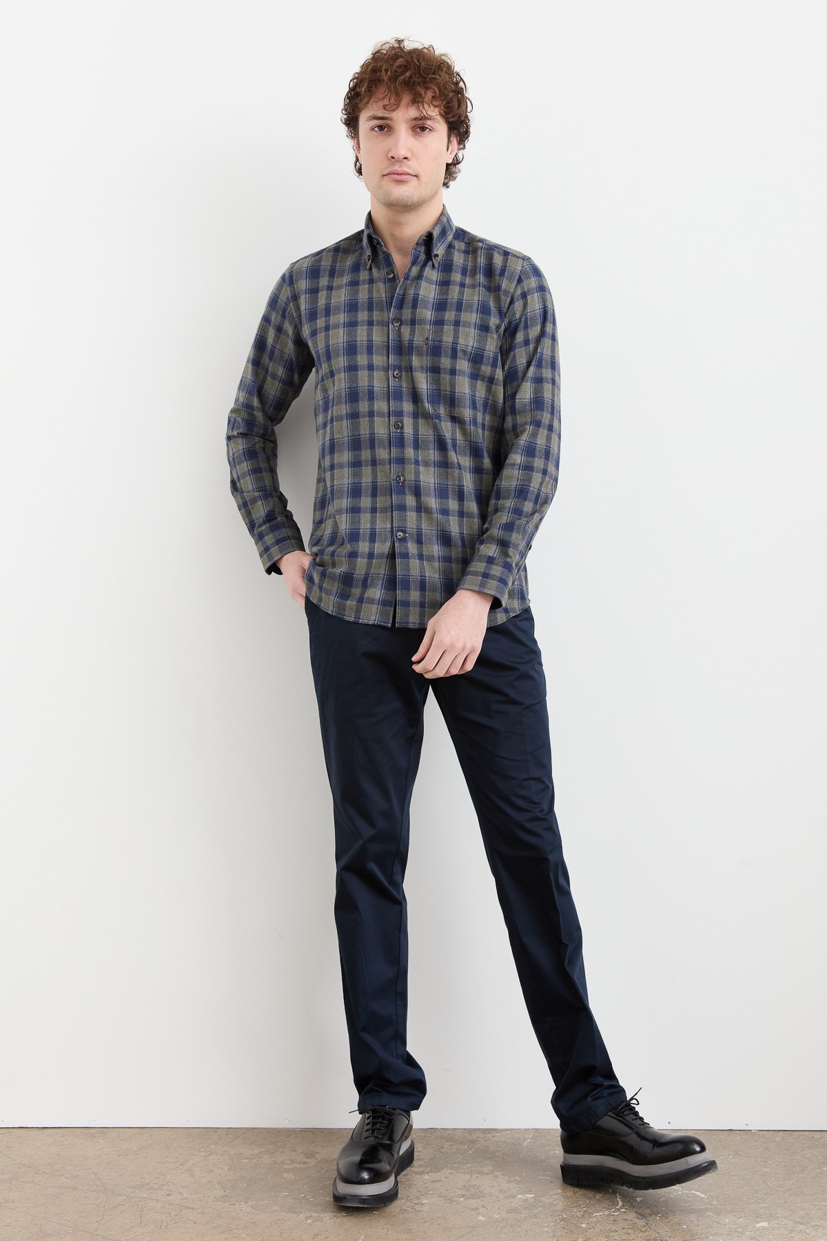 PNDKGMErkek Kareli Kışlık Gömlek 27