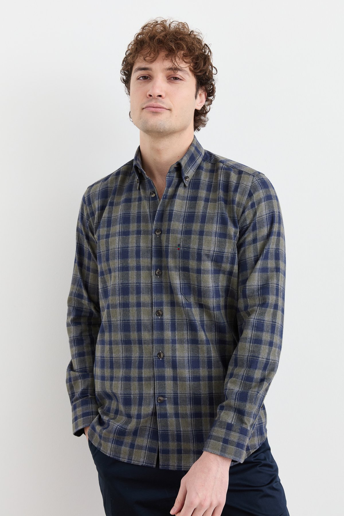 PNDKGMErkek Kareli Kışlık Gömlek 27