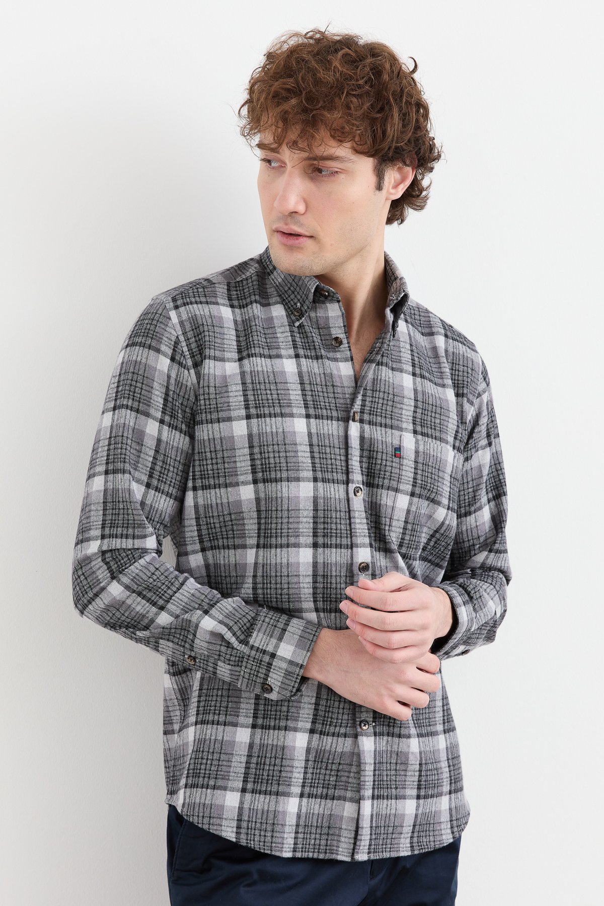 PNDKGMErkek Kareli Kışlık Gömlek 31