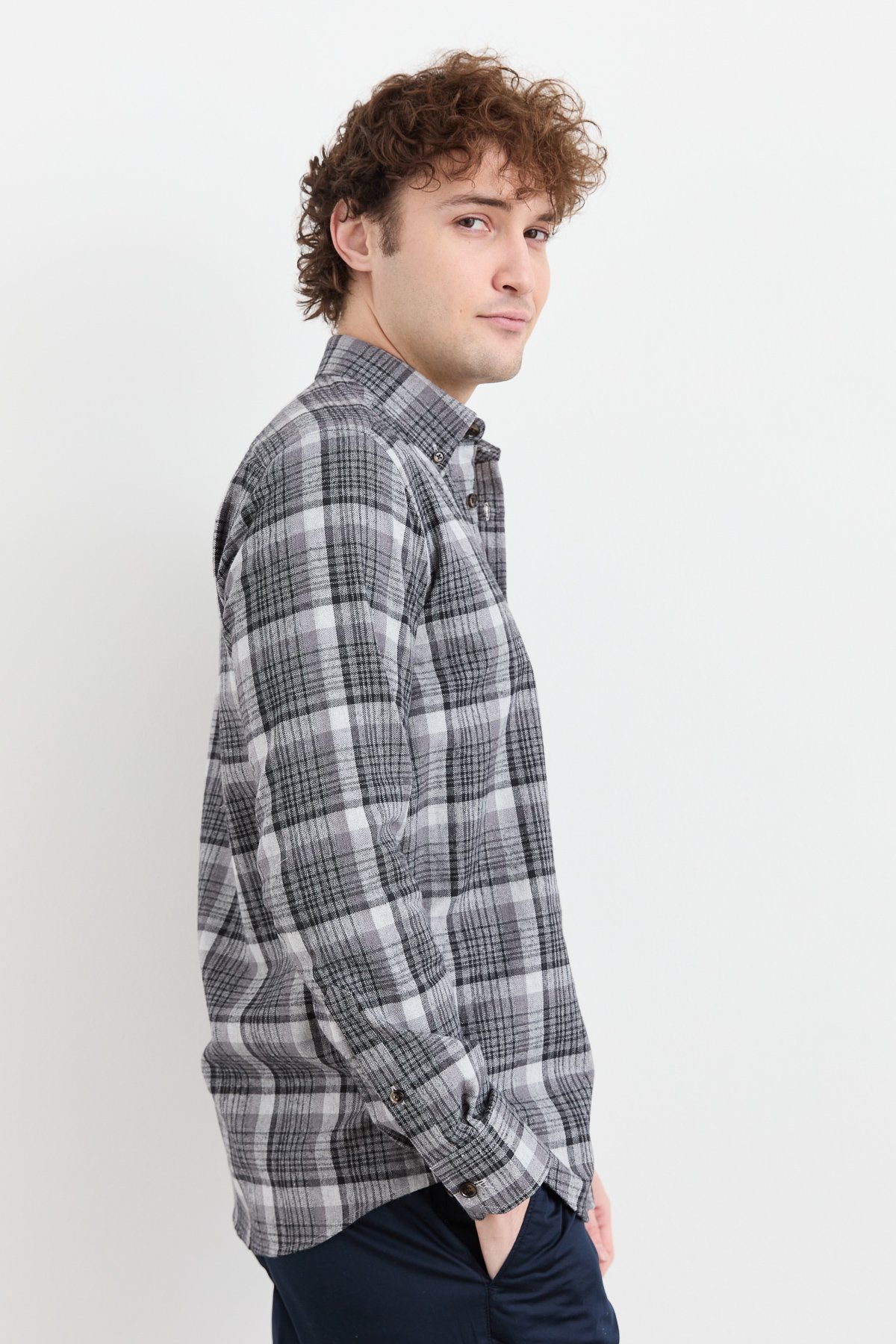 PNDKGMErkek Kareli Kışlık Gömlek 31