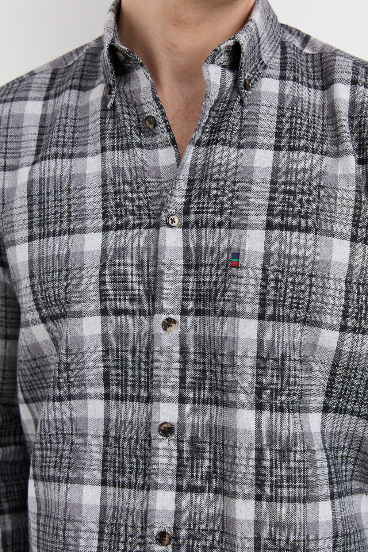 PNDKGMErkek Kareli Kışlık Gömlek 31