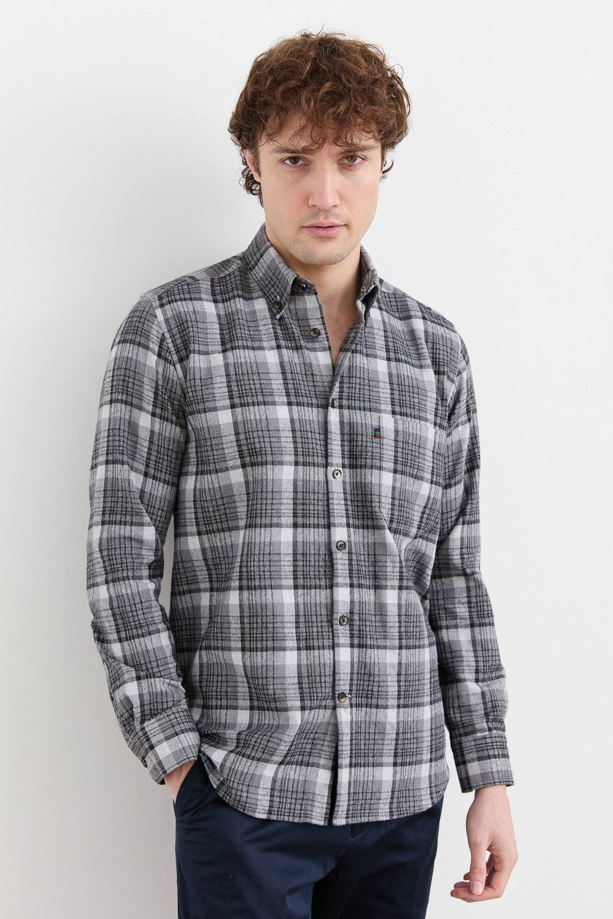 PNDKGMErkek Kareli Kışlık Gömlek 31