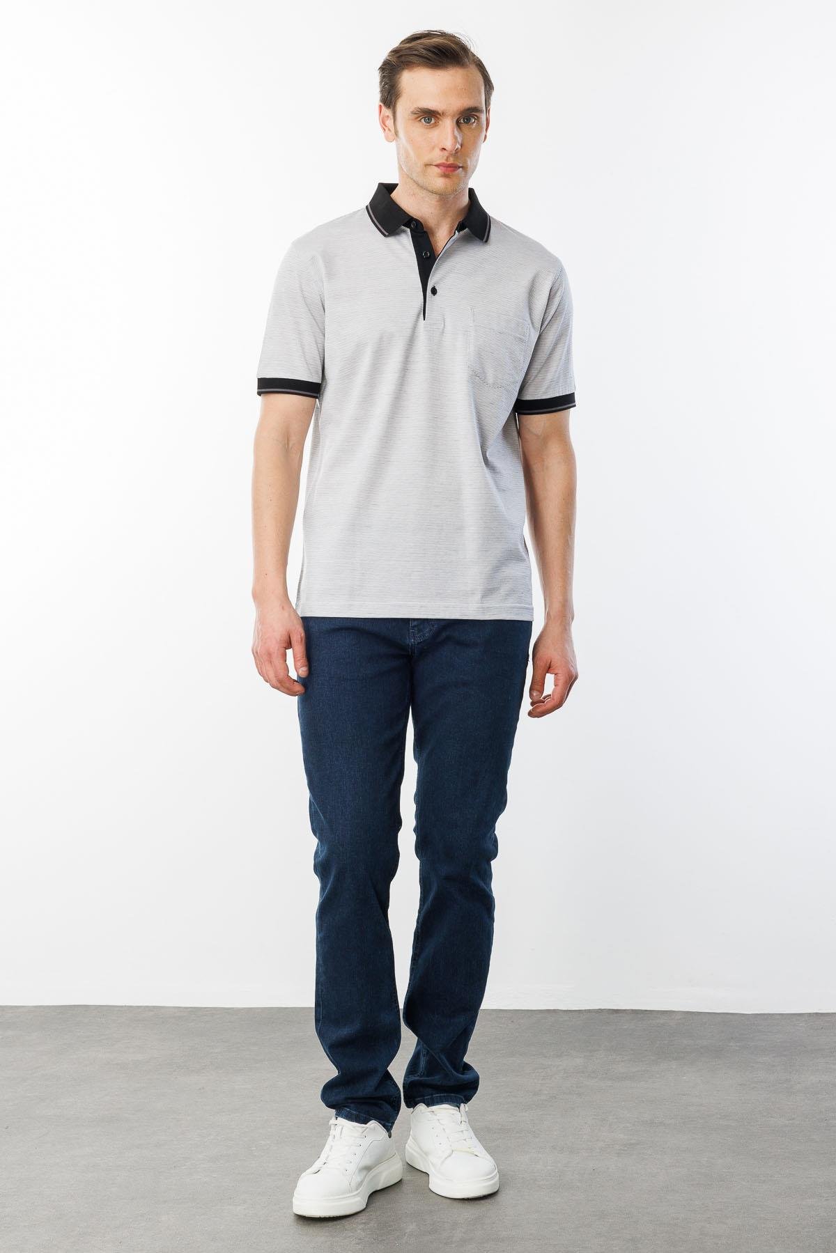 MTA 601Erkek Merserize T-shirt Siyah