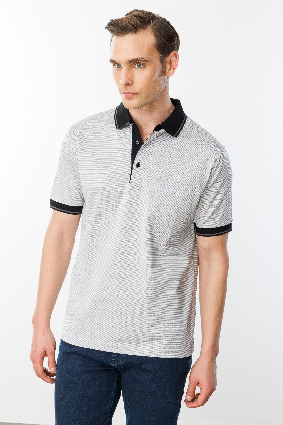 MTA 601Erkek Merserize T-shirt Siyah