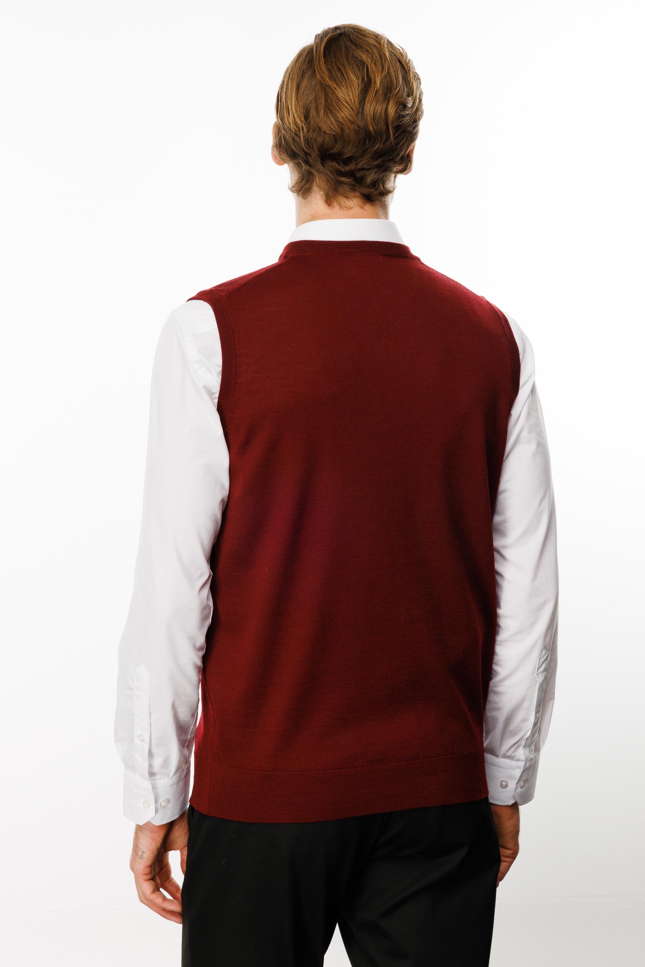 21600Мужской трикотаж Свитер цвет сливы