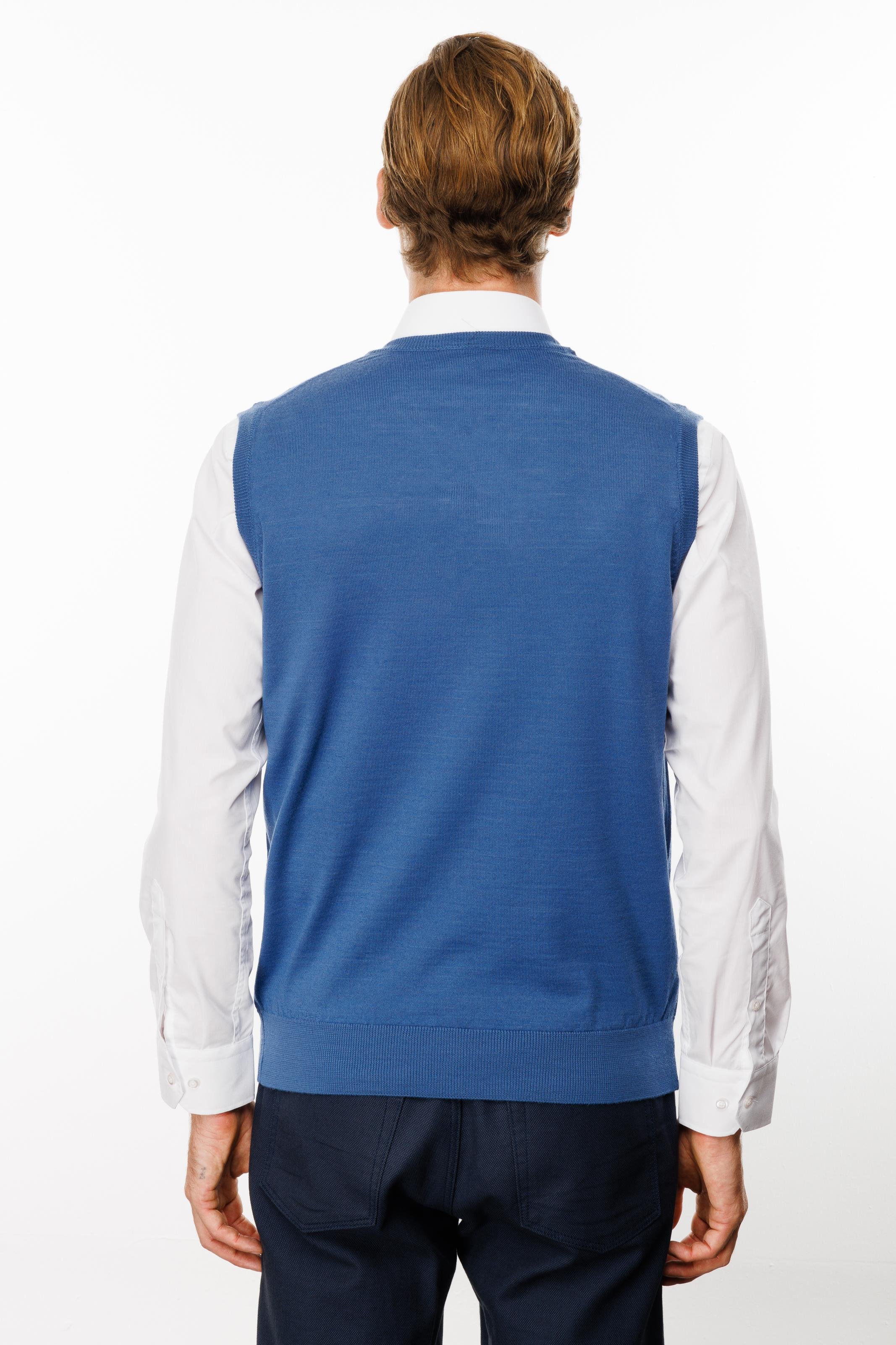 21600Erkek Süveter İndigo