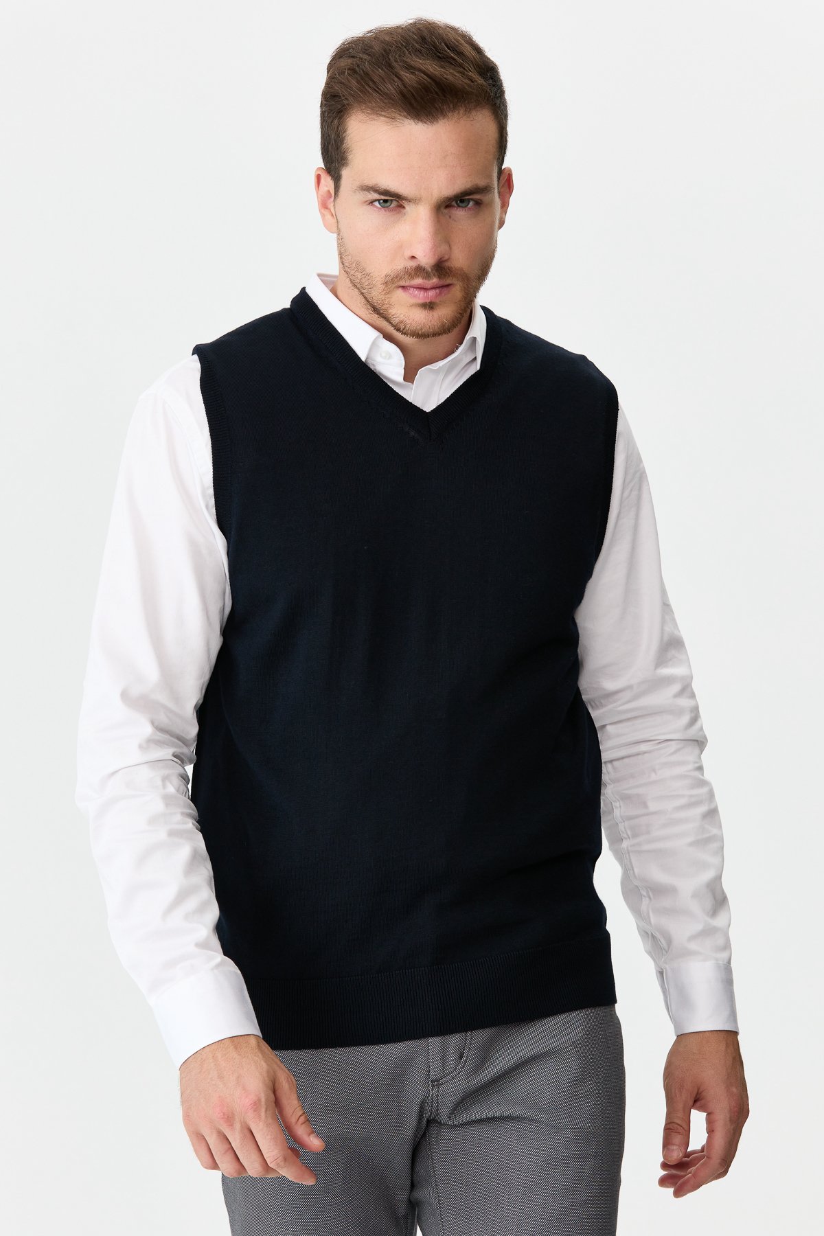 21600Erkek Süveter K.Lacivert