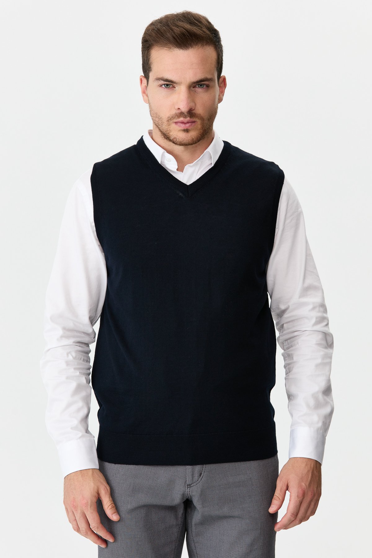 21600Erkek Süveter K.Lacivert