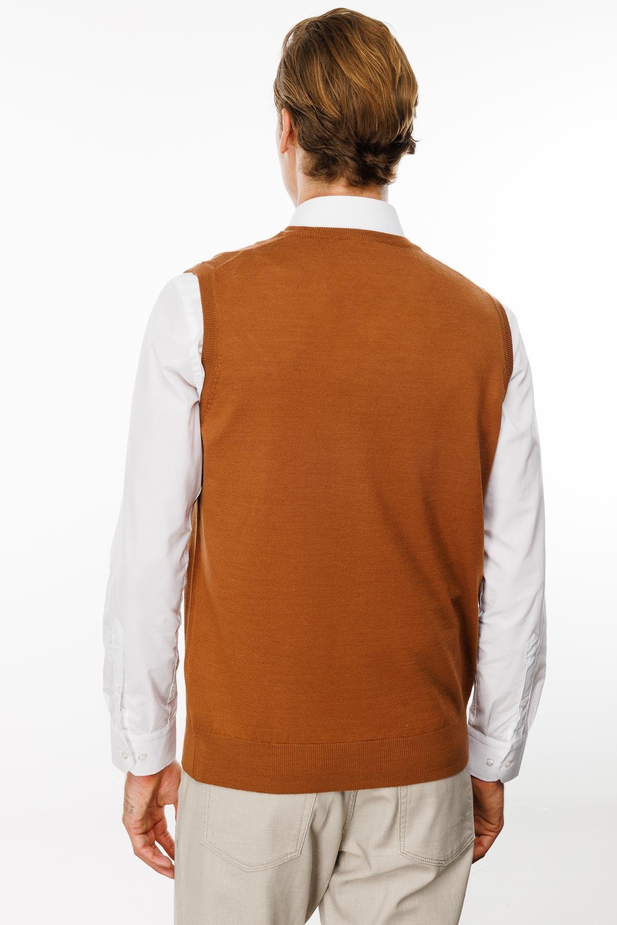 21600Erkek Süveter K.taba