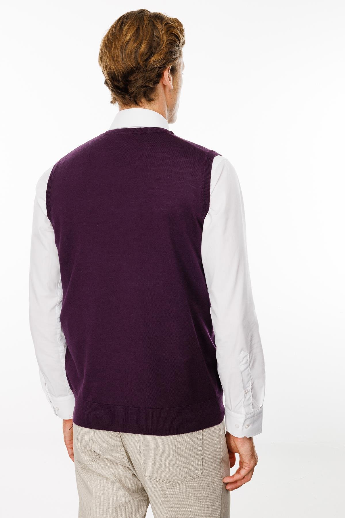 21600Erkek Süveter Mor